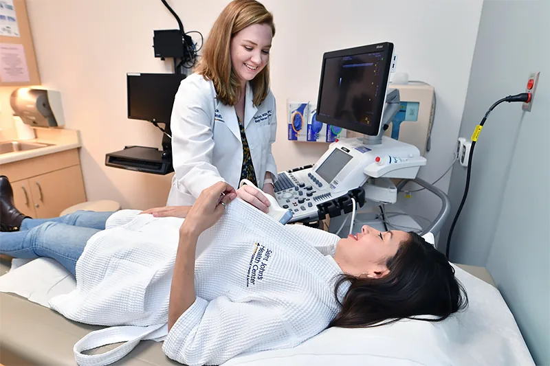 Clinical breast examination and screening at Bloom OB/GYN
